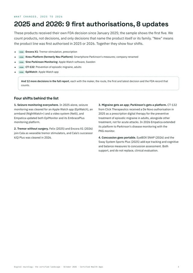 Sample page 4 of the report