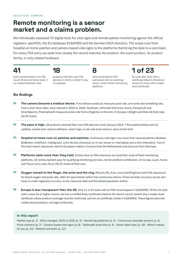 Sample page 2 of the report