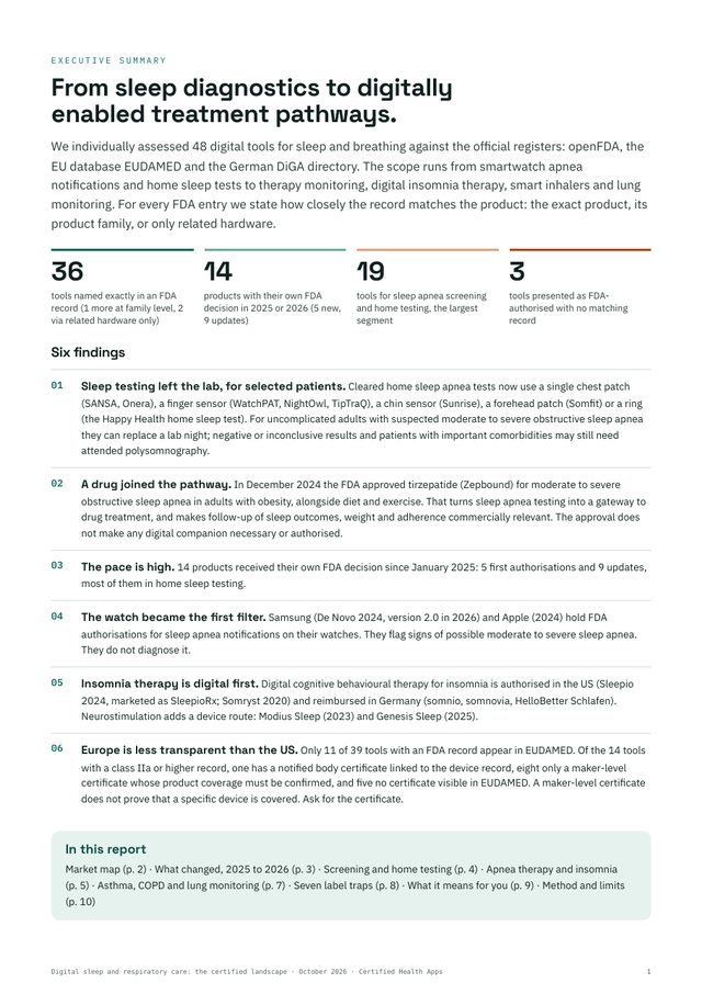 Sample page 2 of the report