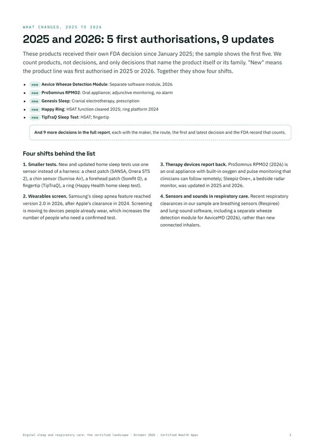 Sample page 4 of the report